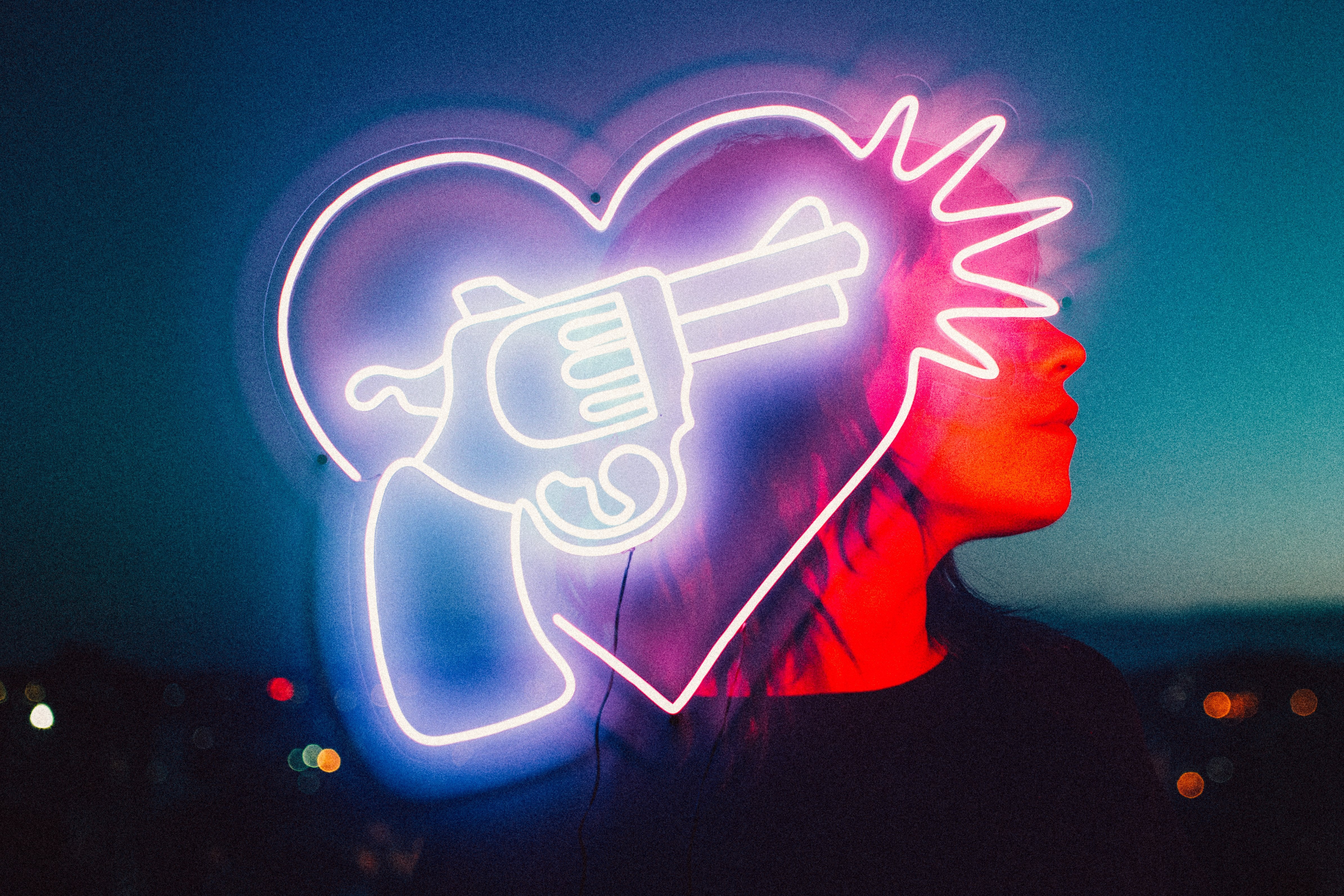 This photographer and tattoo artist designed a neon sign that kills